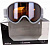 CEBE STRIKER M  Mat Grey White Orange Flash Mirror