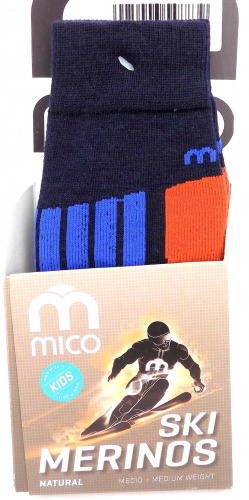 Носки Mico Kids 002 blue_CA2608